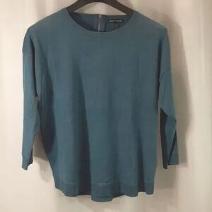 Cable & Guage sweater women's size XL blue